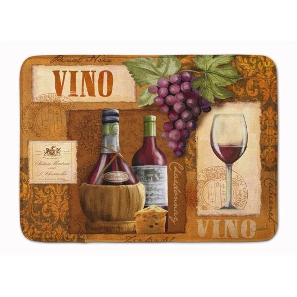 Carolines Treasures Carolines Treasures PTW2045RUG Vino Wine Machine Washable Memory Foam Mat PTW2045RUG - main